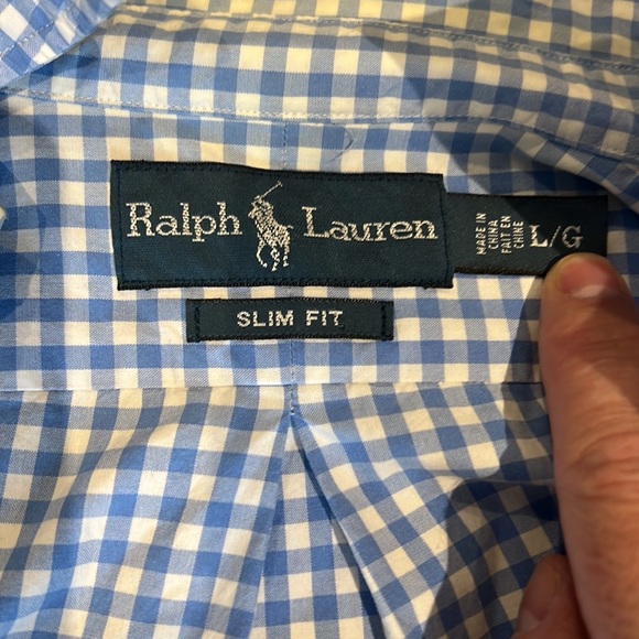 Polo men’s long sleeve button up - Picture 3 of 3